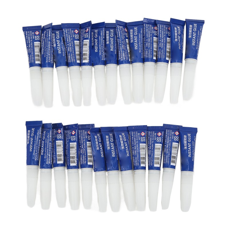 25Pcs Aquarium Landscaping Plant Glue Instant Glue Aquarium Fish Tank