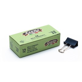 Leone Dell'Era MF32 12 Nibs Paperweight Ner - 32 mm, Recycled Cardboard, Black