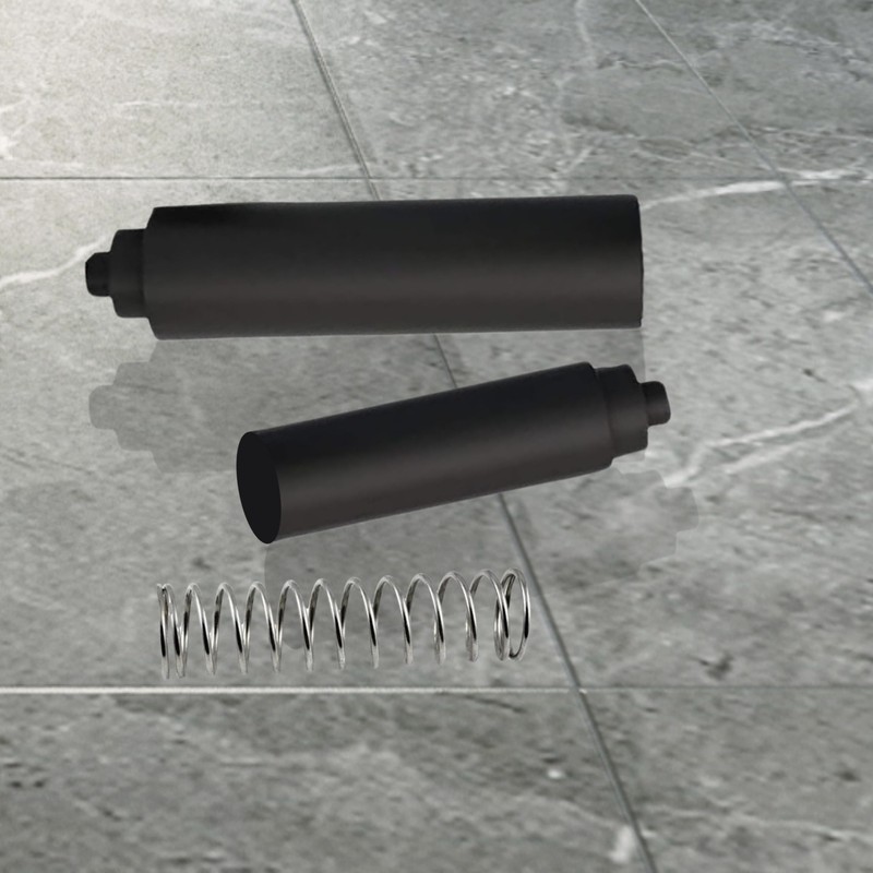 Black Toilet Paper Holder Spring Rod | Toilet Paper Roller