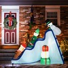 Udorich 8.5FT Inflatable Christmas Decoration with Snowman, Elf, and Gingerbread