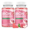 dilib Iron Gummies with Multivitamin, Iron Supplement for Women &