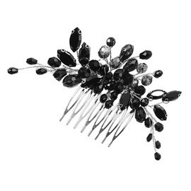 AUTSUPPL Hair Accessories for Women Comb Prom Headpiece Women Hair Clips Hair Bobby Pins Golden Hair Accessories Hair Accessories for Bride Wedding Hair Accessories for Brides Metal