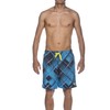 Arena Bemuda Men's Printed Check Swimming Shorts