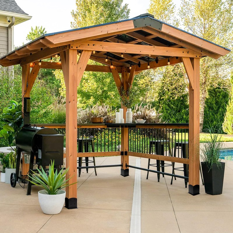 6x6 Post Base 4 Pcs,(Inner Size 5.6''x5.6'') Wood Fence Post