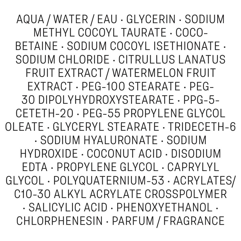 Garnier SkinActive Green Labs Hyalu-Melon Smoothing Milky Washable Cleanser with