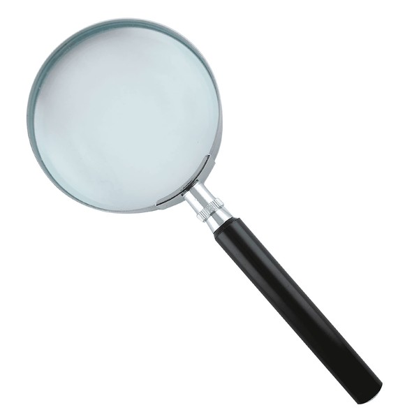 Handheld Magnifying Glass Diameter 3.0 inches (75 mm) Magnifying Glass