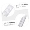 Outanaya 2pcs Aluminum Alloy Cabinet Vent Cover Breathable Mesh Accessory