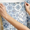 RoomMates Mediterranean Tile Peel And Stick Wallpaper Removable Washable No