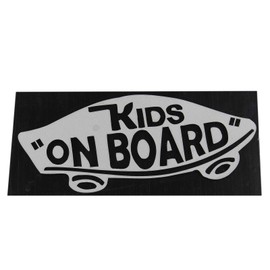 3PCS Baby on Board Style Skate Car Sticker Van Vinyl Decal Sticker Decal Safety Sign Cute Reflective Warning Car Decal Rear Window Sticker for New Parent and Baby