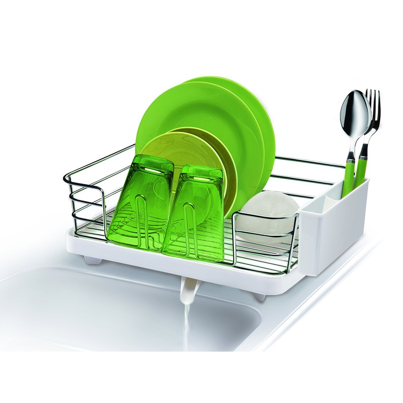 アスベル 縦横兼用クリアコート水切りコンパクト 「Nポゼ」 グリーン 5513