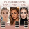 708 Pieces Cluster Lashes Kit, 30-40-50-60-80-100D Fluffy Russian Lashes Extensions,