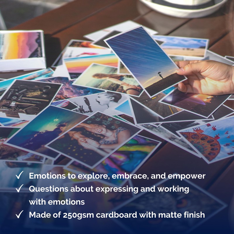 metaFox 'Feelings Palette' - 52 Cards for Self-Expression, Coaching, and