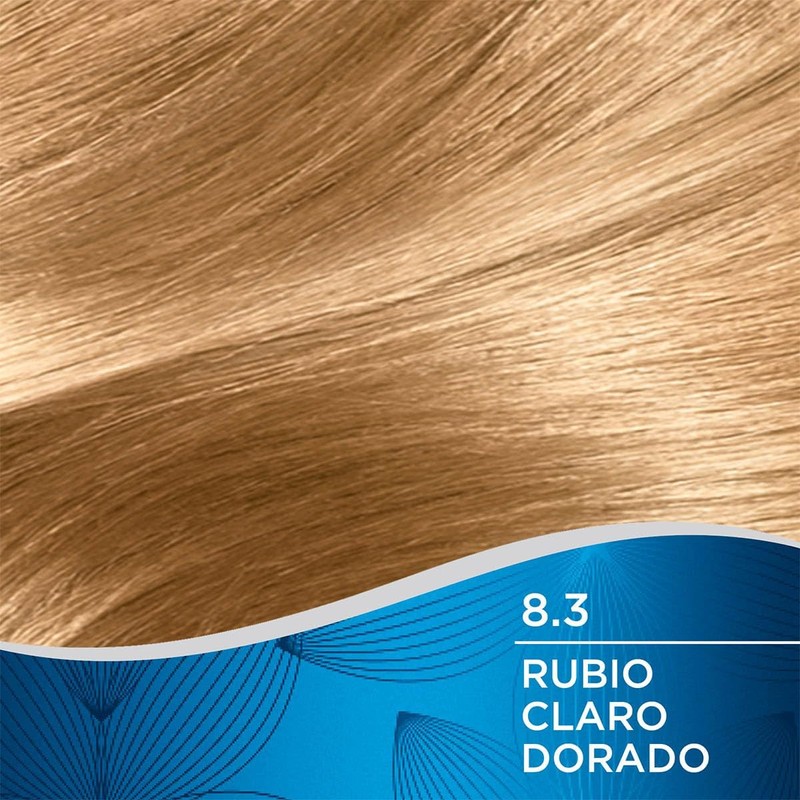 Wella Deluxe, Tinte Permanente 8.3 Rubio Claro Dorado, 207 G