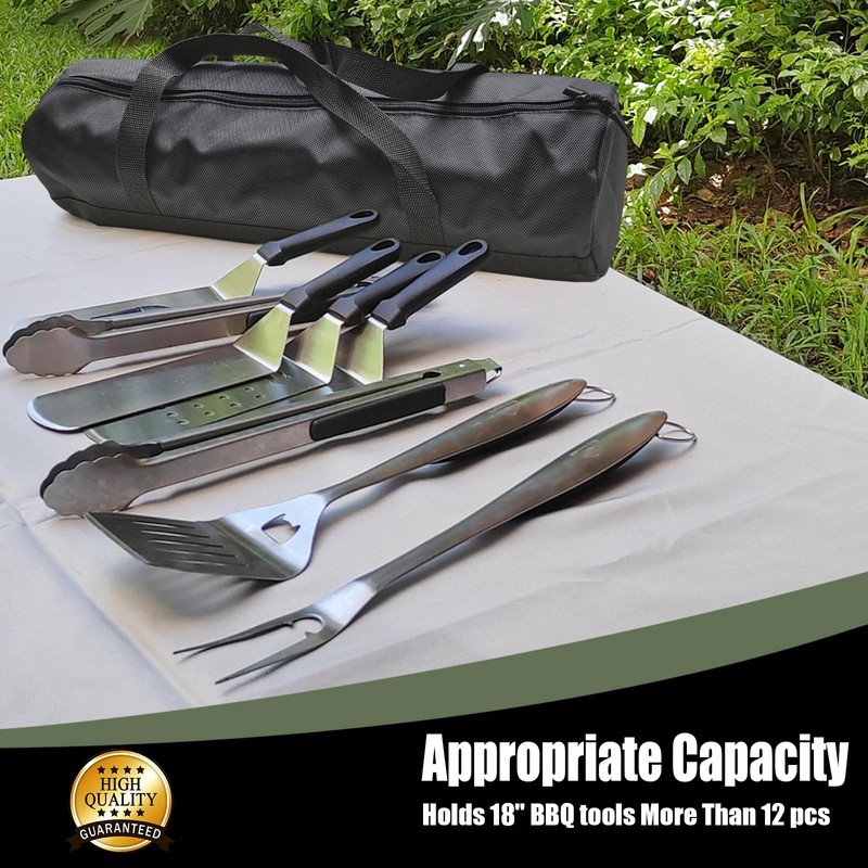 M-HHonger BBQ Accessories Storage Bag, Tool Bag for Barbecue Tools