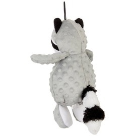 Petlou Dog Plush Toys,Interactive Stuffed Dog Squeaky Toys Chew Dog Toys for Medium Dog Small Large Dogs ,Dotty Friends Dog Toy (12 INCH, Dotty Friends-Raccoon)