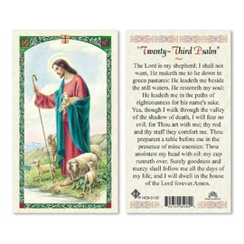 Hail Mary Gifts Prayer Cards Good Shepherd - Twenty Third Psalm 25/PKG