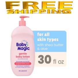 Baby Magic Gentle Baby Lotion, Original Baby Scent, Hypoallergenic