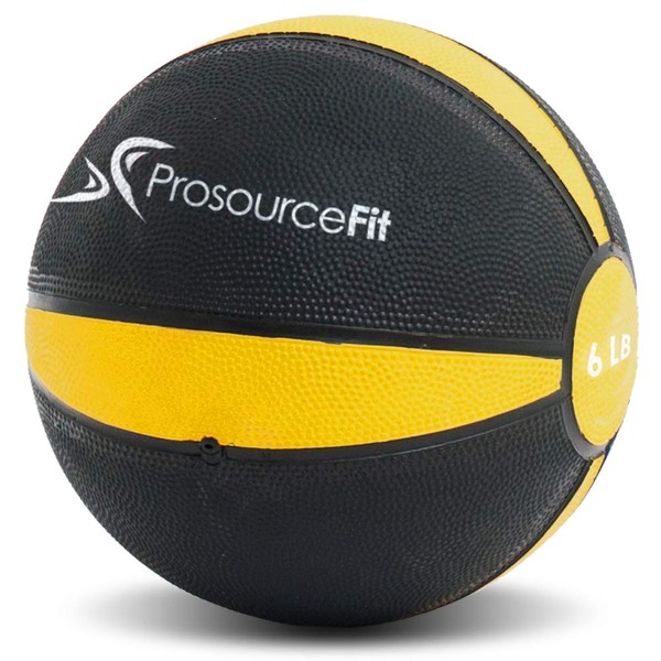 ProsourceFit Weighted Medicine Ball for Full Body Workouts from 6lbs
