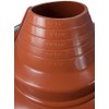 #5 (DC205REC) DEKTITE Square Base Combo Pipe Flashing Boot: RED