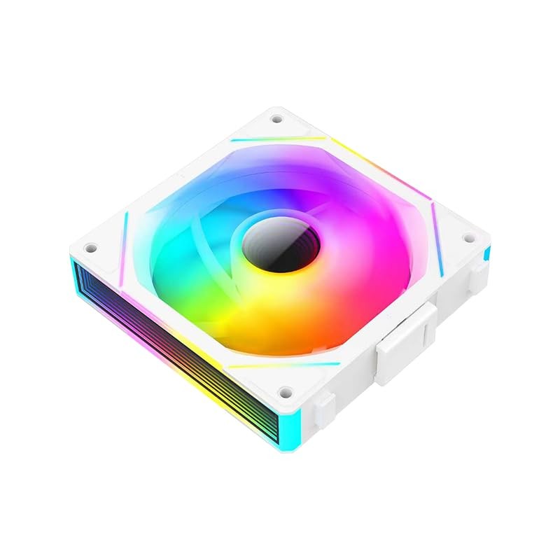 TZMRIT UNI FAN White 3-Pack Infinity Fan 120mm RGB V120mm