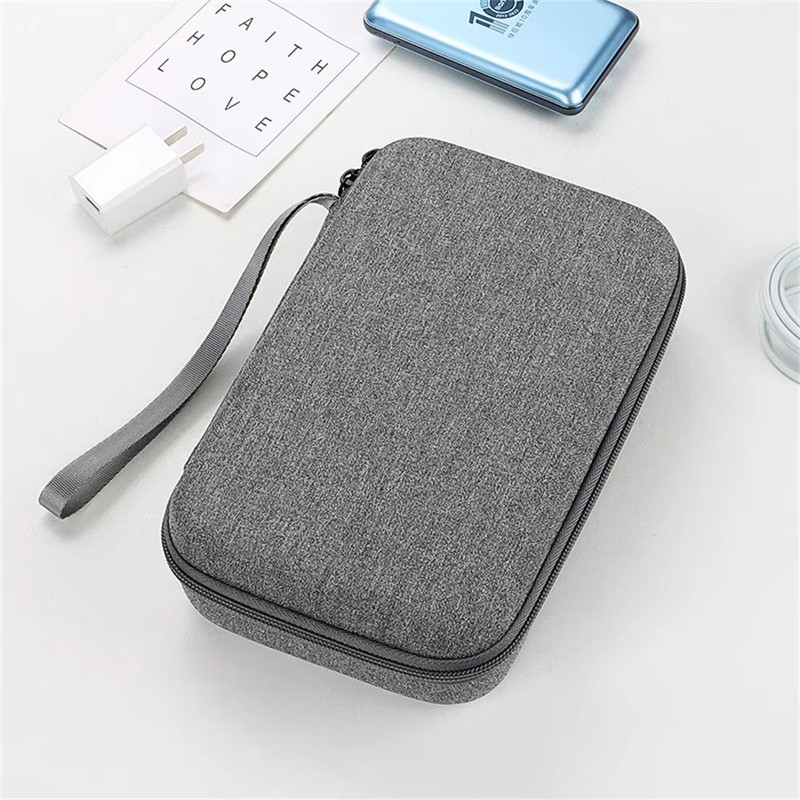 Travel Electronics Organizer Case for Cables and Accessories – Adjustable