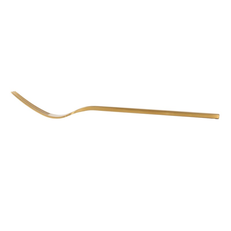 Argon Tableware Stainless Steel Dinner Forks - 19.5cm - Gold