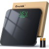 Ovutek Compact Bathroom Scale for Body Weight, MiniDigital 400lbs,Sturdy Tempered