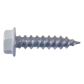 AP Products 012-TR50 W 8 X 1-1/4 White Hex Washer Head Screw - Pack of 50