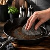 Stainless Steel Chainmail Scrubber for Cookware – Flexible Mesh Cleaner
