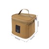 Spice Bottle Carry Bag Removable Inner Divider Oxford Cloth Portable