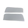 UINIEBOOM Sun Visor Pair, Replacement Light Grey Cloth Sun Visors