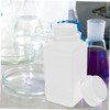 ABOOFAN 2pcs Wide Mouth Reagent Storage Bottle Sturdy Pe Chemical