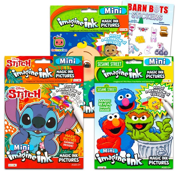 Mess Free Coloring Book Set for Kids Toddlers - Bundle