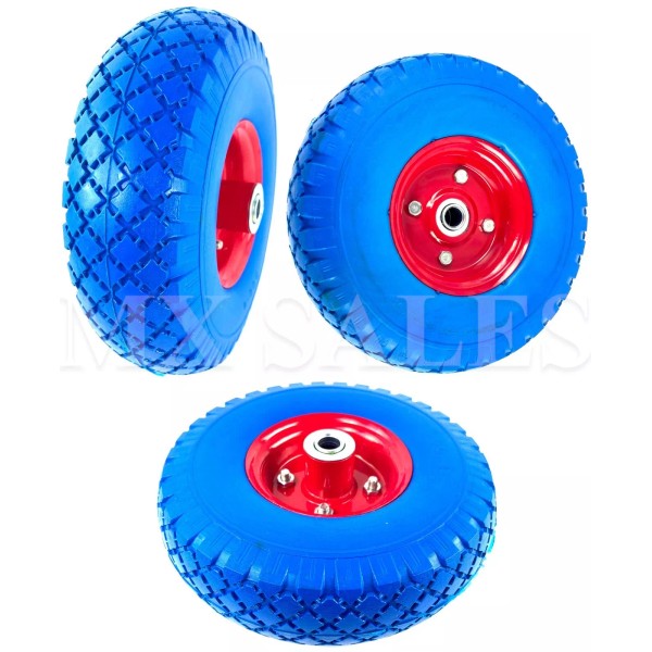CALHAWK 10" Flat Free Tire Wheel for Hand Truck Dolly