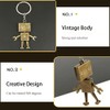 JILFR Robot Pendant Keychains, Cute Keychains, Large Key Ring, Special