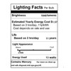 UNITEDLUX 13 Watt CFL Light Bulbs 60 Watt Equivalent, Compact