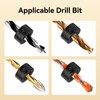 1 Set Drill Depth Stop,Step Drill Bit Depth Stop Collar