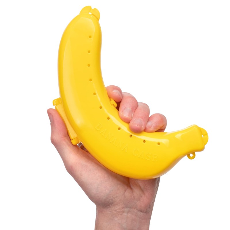 Hardys Banana Holder - Durable Lunch Box, Snack Containers, Airtight