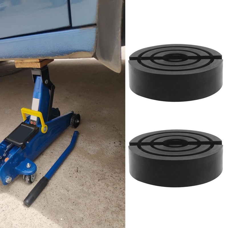 LT Easiyl 2Pcs 105X30mm Rubber Pad For Car Jack Fits