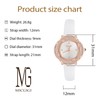 MICGIGI Women's Quartz Watch Simple Planets Analogue Display Watch with