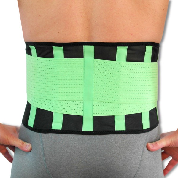 NeoPhysio Advanced Breathable Lower Back Support Belt, Great for Active