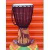 20" Tall Giraffe (M20) Deep Carved Djembe Bongo Drum with