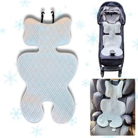 Gembebe Baby Stroller Cooling pad car seat Cooling pad Universal Ice Cushion for car seat & Baby Stroller Liner | Baby Cooling Item in hot Summer Qmax 0.35