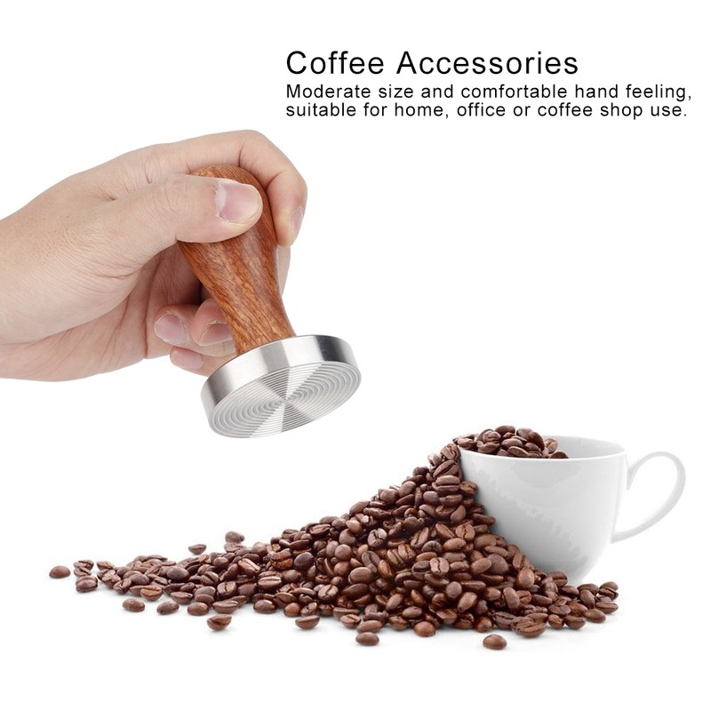 58mm Home Office Stainless Steel Coffee Tamper Coffee Powder Tamping