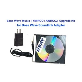 Bose Upgrade CD w Power Adapter  for  Bose Wave Soundlink (Wave MS II AWRCC1 AWRCC2)