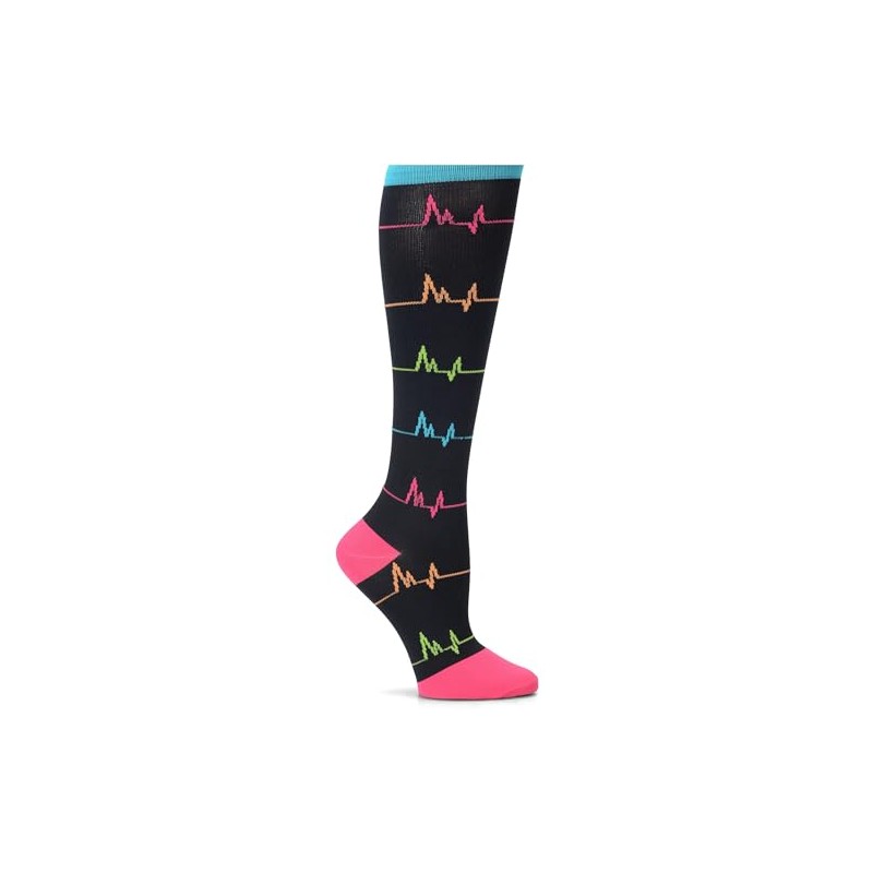 Nurse Mates Women's Wide Calf Socks | 12-14 mmHg Compression