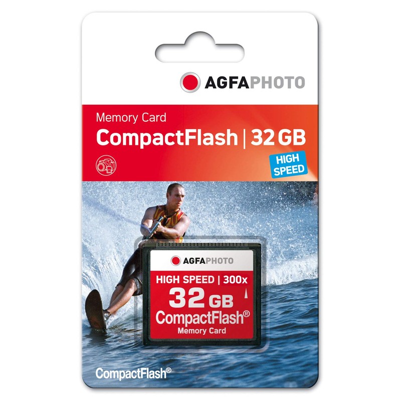 AgfaPhoto 10435 32 GB High Speed Compact Flash Drive