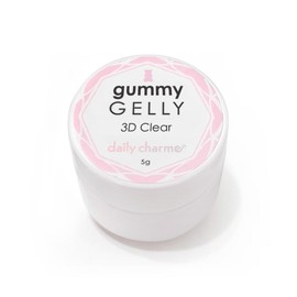 Daily Charme 3D Gummy Gelly, Sculpting Gel for DIY Nail Art Designs, Clear Gel Polish for Drawing, Molding, Sculpture and Decoration