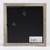 Lawrence Frames Shadow Box Frame, 5x5, Natural Gray