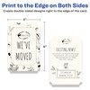 Avery Printable Rectangle Scalloped Postcards with Sure Feed Technology, 4"